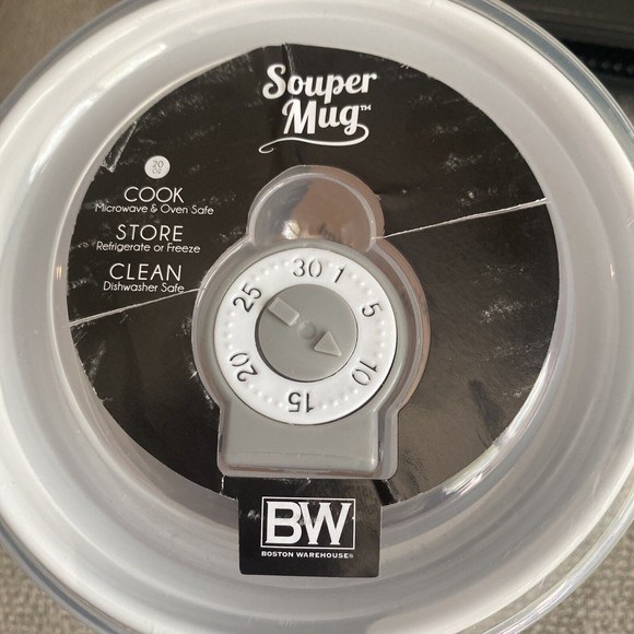 Boston Warehouse 20 Oz Souper Soup Mug with Lid, Halloween Theme New RARE - Picture 2 of 2